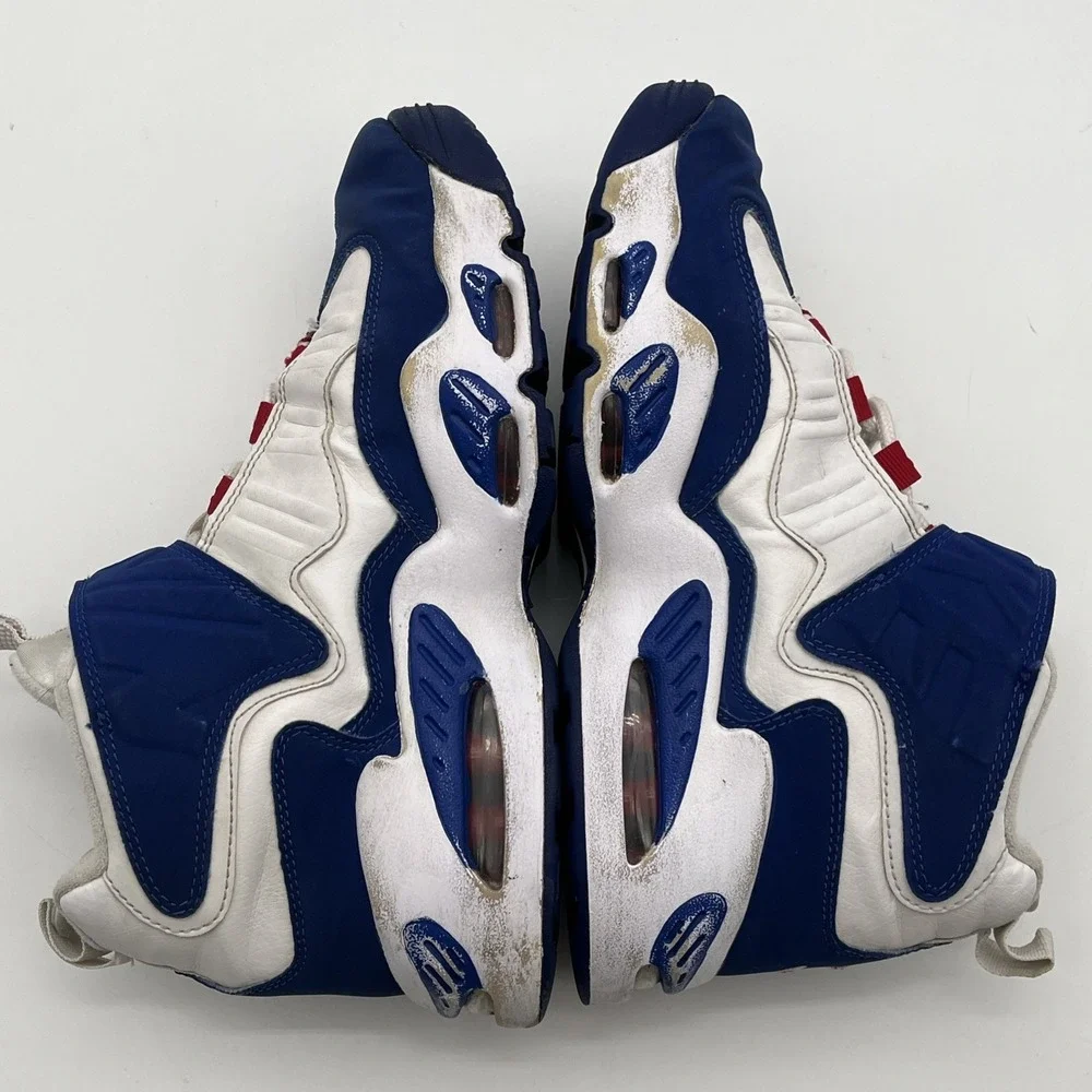 Nike Air Griffey Max 1 (GS) Sneakers Blue/White/Red DX3724-100 Youth's Size 5Y‎
